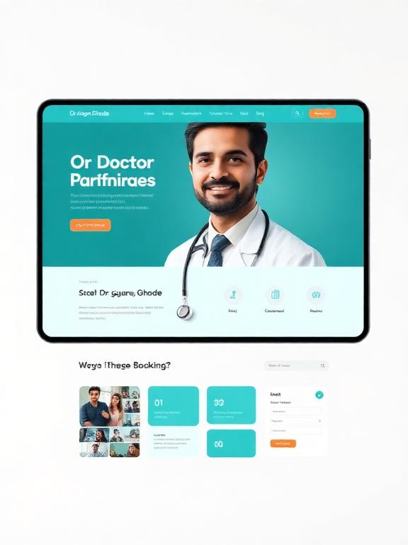 Dr. Gaurav Ghode website by Tushar Chandane