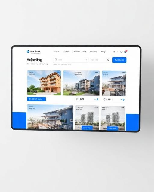 Ghar.com website by Tushar Chandane