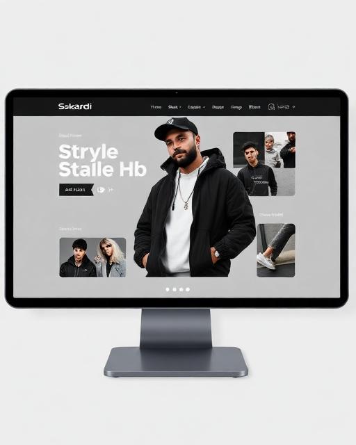 Skardi Style Hub website by Tushar Chandane