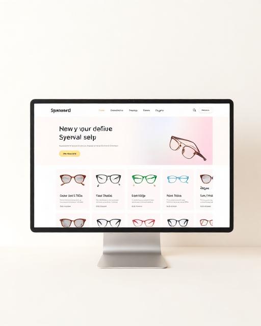 Spexword Eyewear website by Tushar Chandane